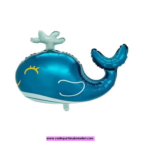 Mavi Balina Folyo Balon